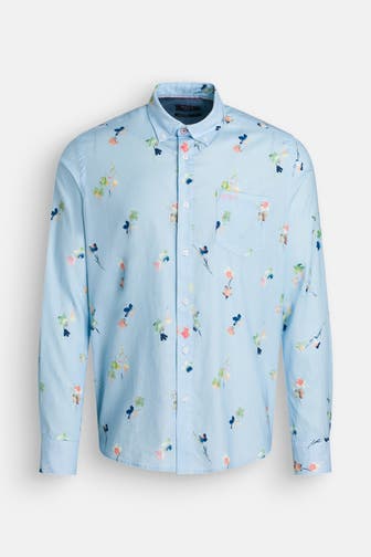 NEW ZEALAND AUCKLAND Leinenmix-Hemd 'Kane' Regular Fit