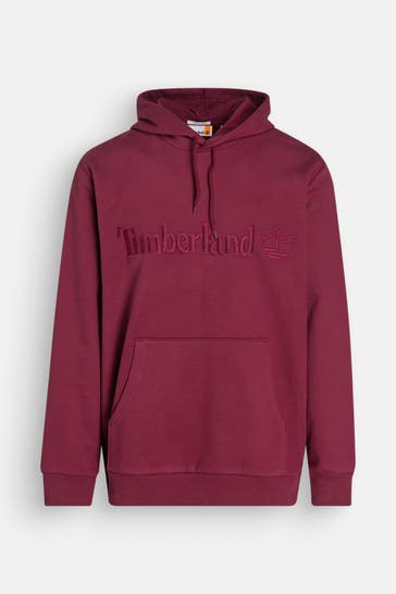 TIMBERLAND Hoodie 'Hampthon' weinrot