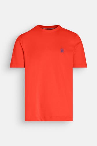 TOMMY HILFIGER T-Shirt dunkelorange