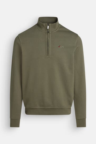 HECHTER Paris Sweat-Troyer oliv