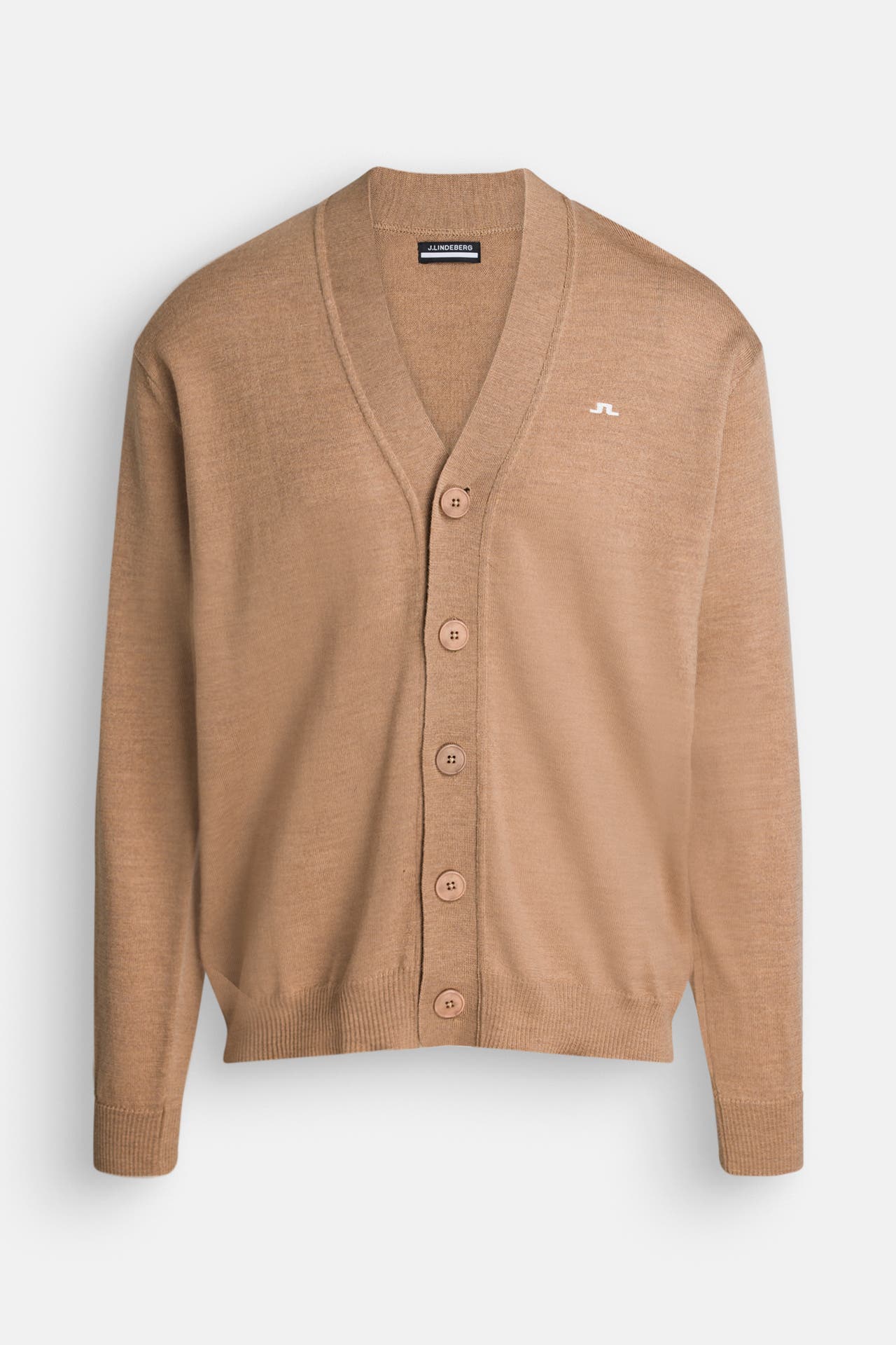 J.LINDEBERG SPORTSWEAR Strickjacke 'Lucas' camel, Bild 1