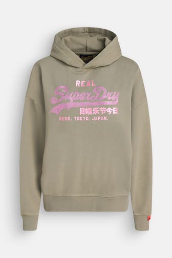 SUPERDRY Hoodie oliv