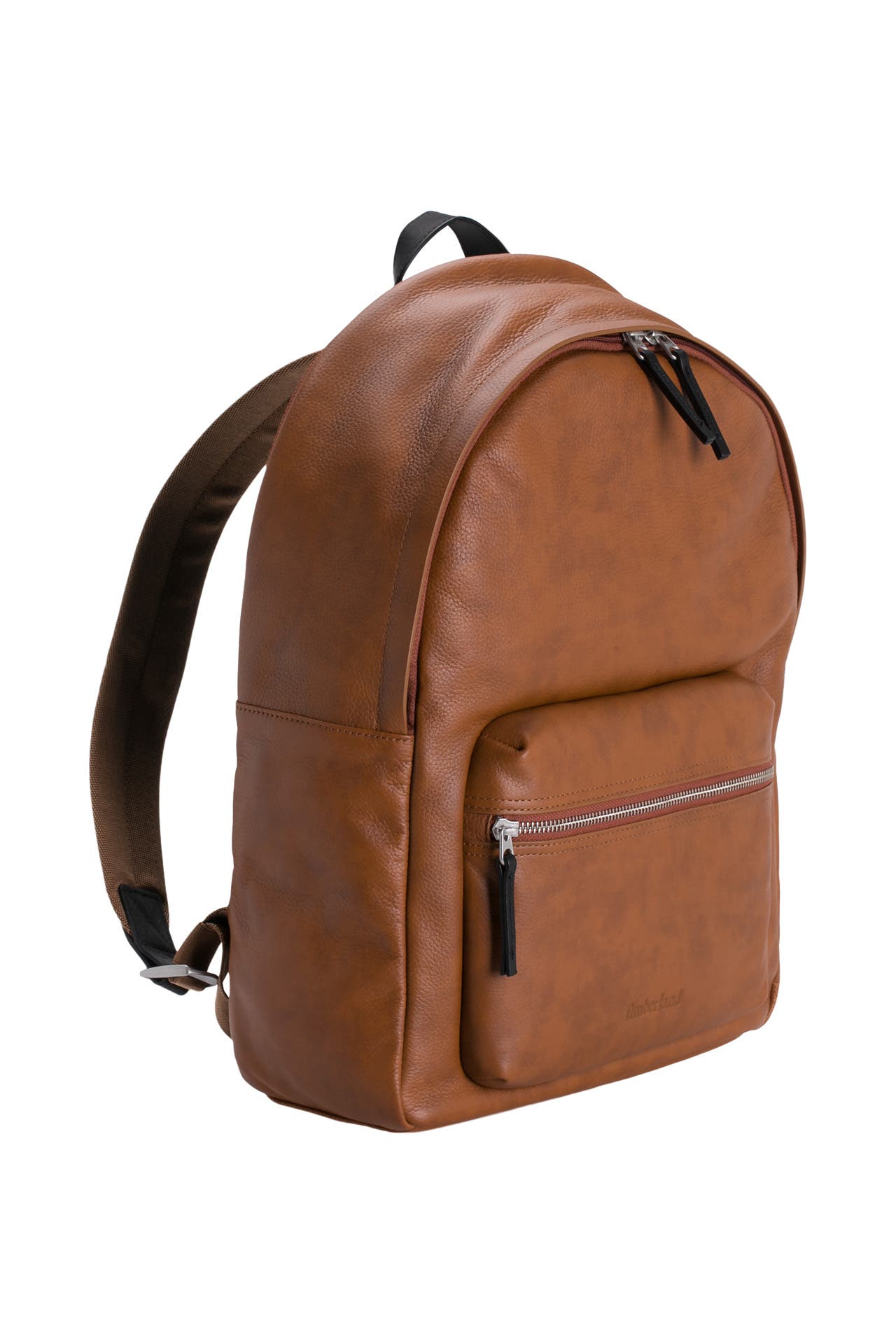 Timberland mens leather backpack online