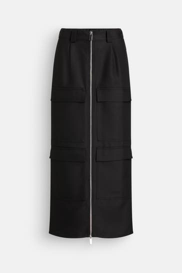 BLACK PALMS Midirock 'Bobby' schwarz