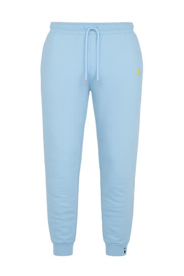 U.S. POLO ASSN. Sweatpants taubenblau