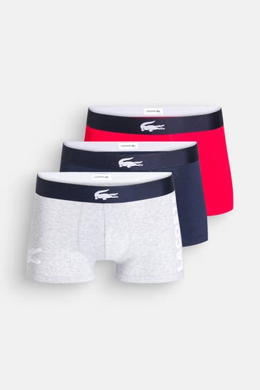 LACOSTE 3er-Pack Boxer Trunks