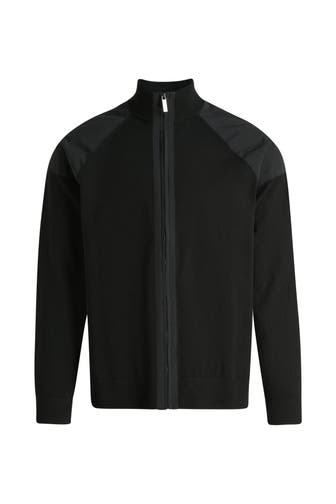 CALVIN KLEIN Strickjacke schwarz