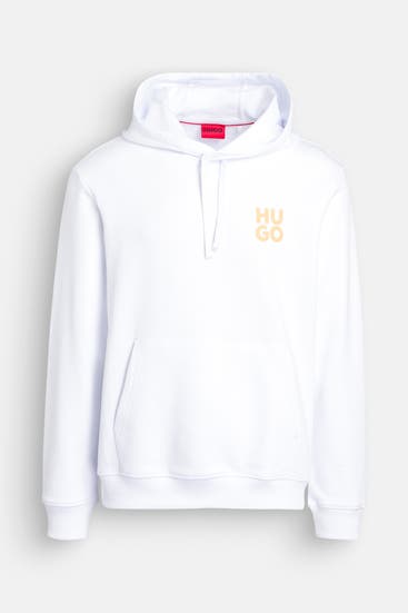 HUGO - Hoodie 'Dimoni' weiß