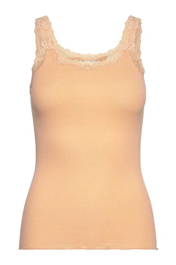 ROSEMUNDE Seidenmix-Top apricot