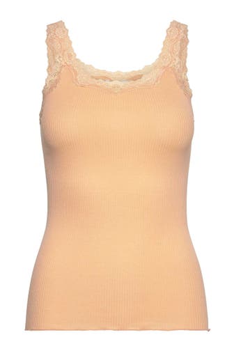 ROSEMUNDE Seidenmix-Top apricot