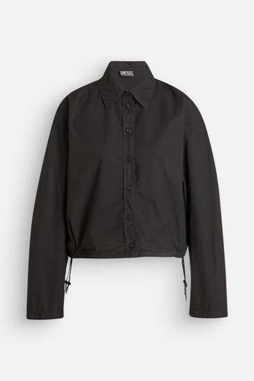 DIESEL Blusenhemd schwarz