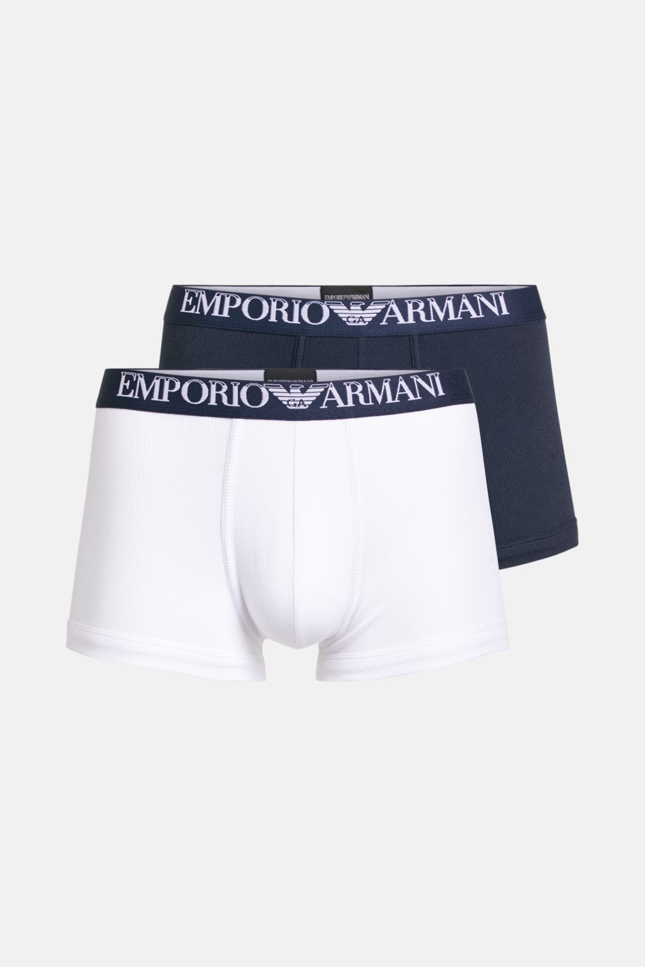 EMPORIO ARMANI 2er-Pack Boxer Trunks zweifarbig, Bild 1