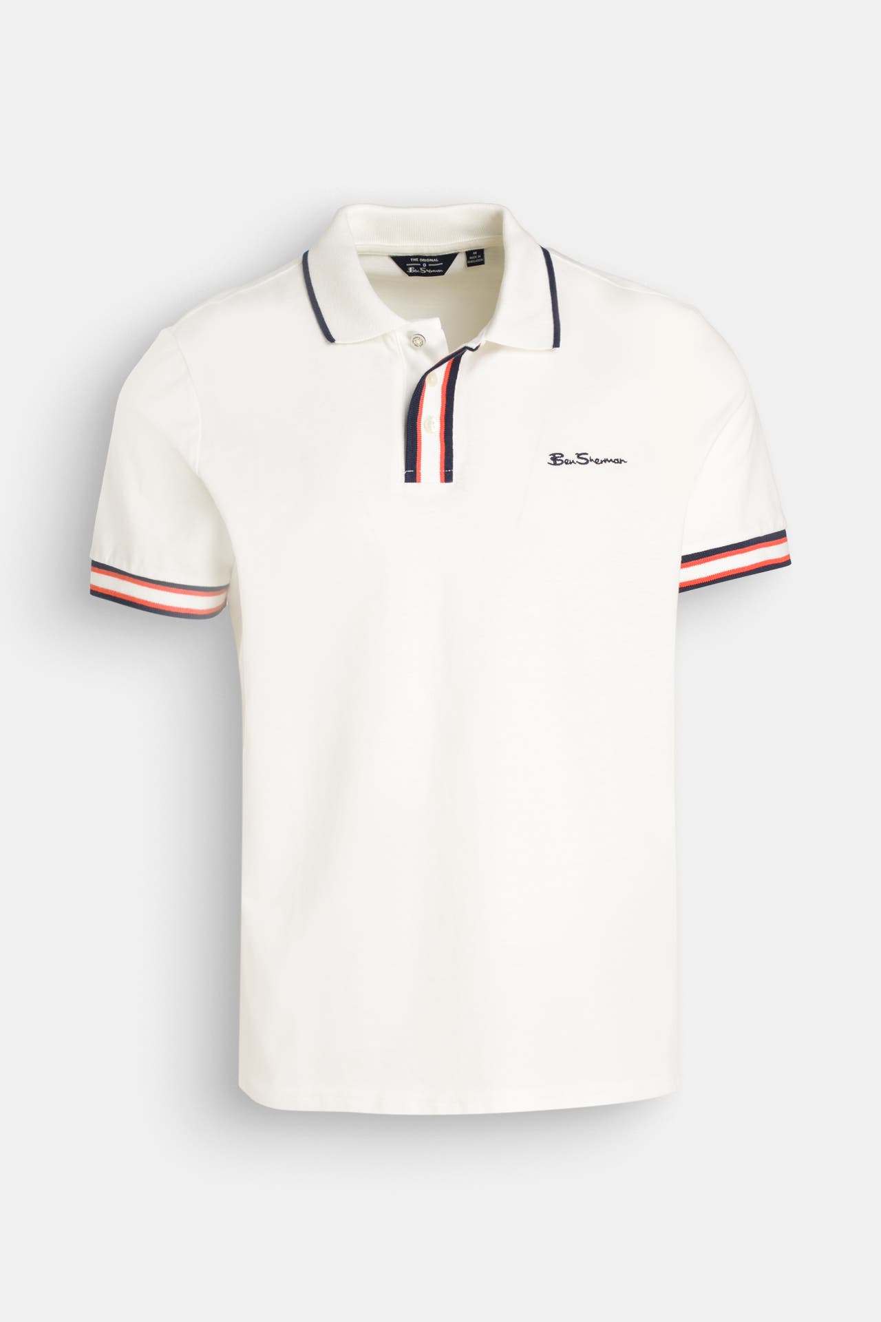 BEN SHERMAN Polo-Shirt weiß, Bild 1