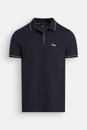 BOSS GREEN Polo-Shirt 'Paule' schwarzblau
