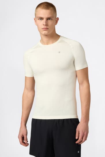 CHAMPION Funktionsshirt ecru