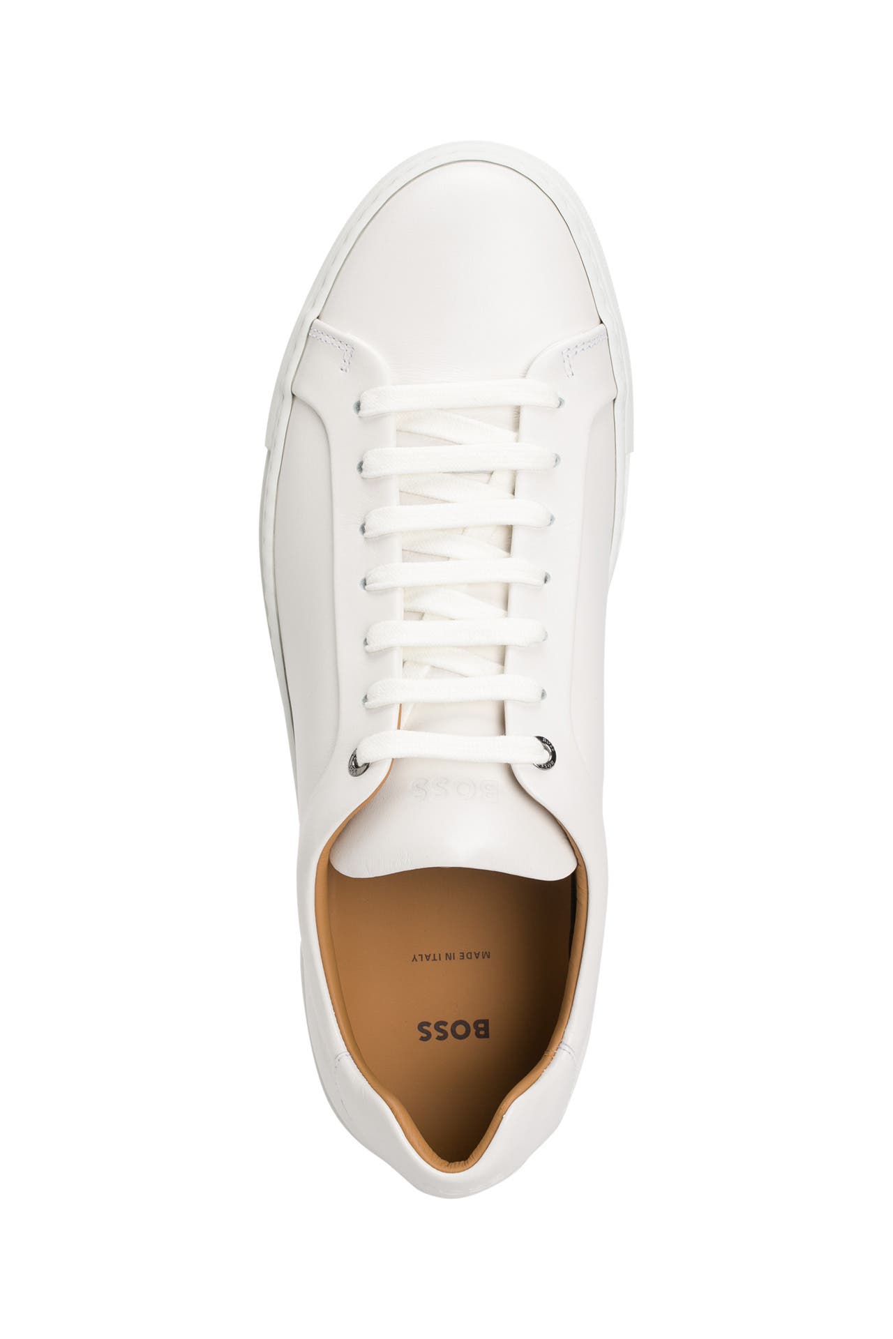 BOSS Ledersneaker Mirage weiB gunstig online kaufen Outletcity