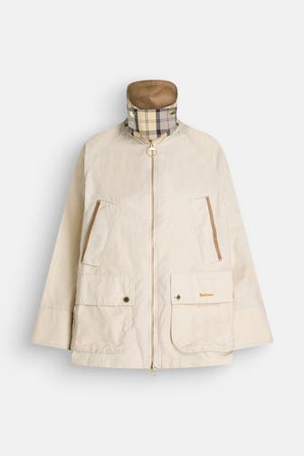 BARBOUR Übergangsjacke 'Icons Bedale' creme