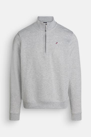 HECHTER Paris Sweat-Troyer grau