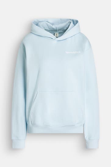 SPORTY & RICH Hoodie hellblau