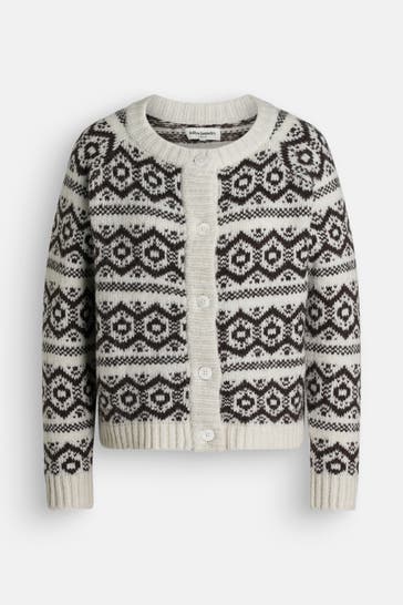 LOLLYS LAUNDRY Strickjacke 'Nova' gemustert