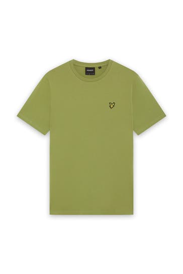 LYLE&SCOTT T-Shirt gelbgrün