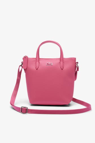 LACOSTE Umhängetasche magenta