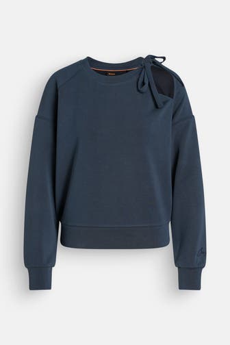 BOSS Sweatshirt 'Eslita' dunkelblau