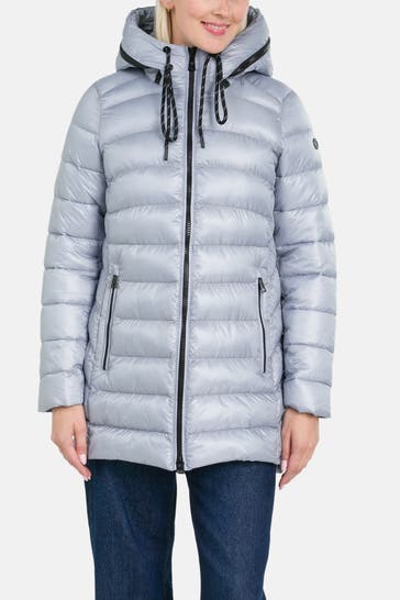 FUCHS SCHMITT Steppmantel graublau