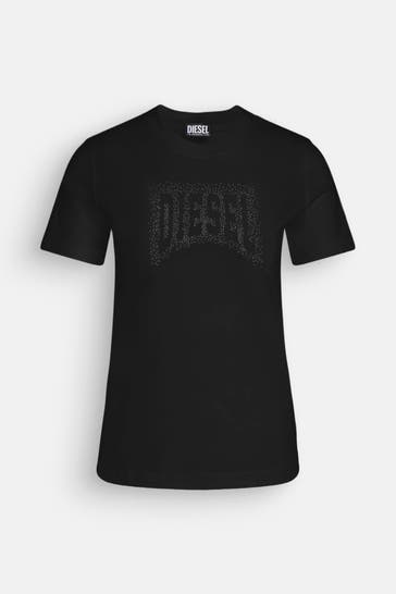 DIESEL T-Shirt schwarz