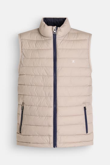 HACKETT Weste 'Summer Gilet' greige