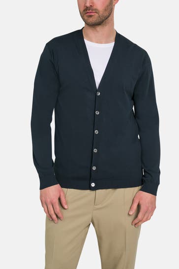 DANIELE FIESOLI Strickjacke nachtblau