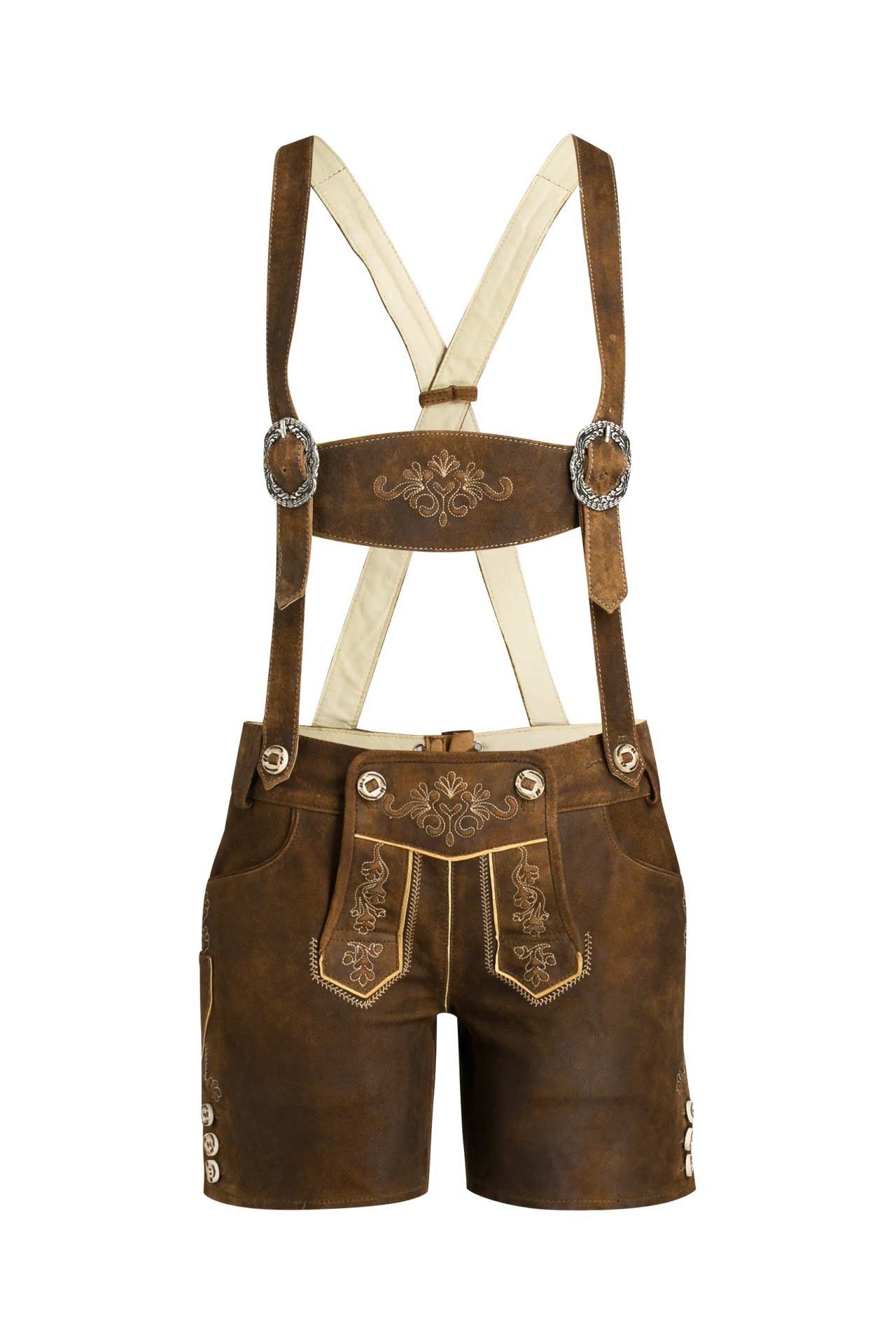 Lederhose 'Mika' kurz - WIESNKÖNIG » günstig online kaufen ...