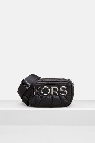 MICHAEL MICHAEL KORS Umhängetasche 'Leonie' schwarz