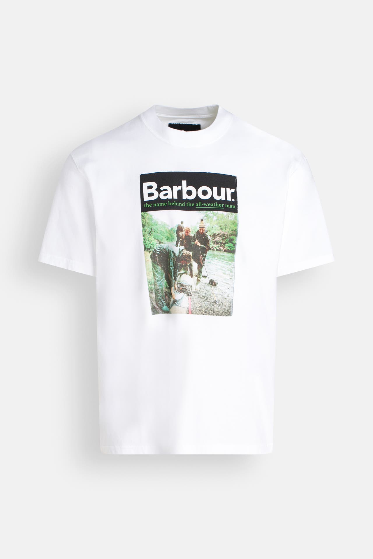 BARBOUR T-Shirt weiß, Bild 1