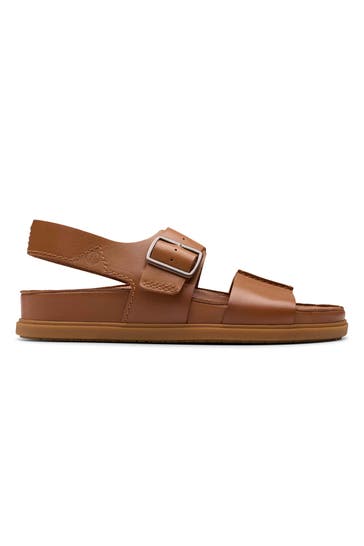 CLARKS Sandalen cognac