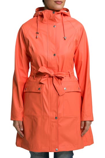 ILSE JACOBSEN Regenmantel orange