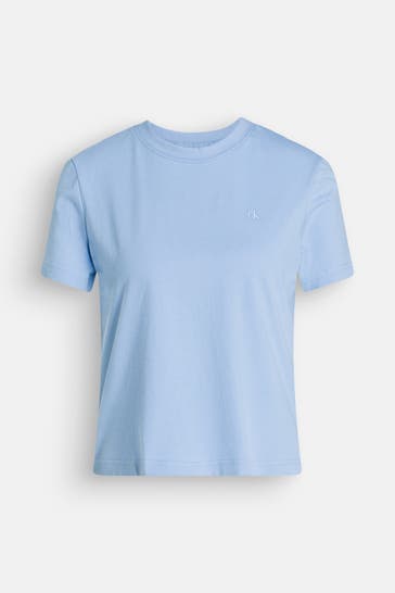 CALVIN KLEIN T-Shirt hellblau