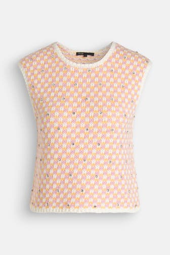 MAJE Pullunder kariert