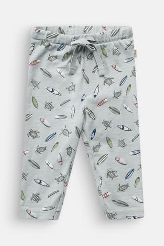 WHEAT Joggpants graugrün gemustert