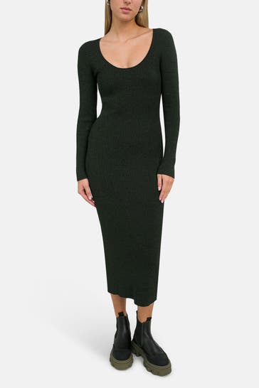 GANNI Strickkleid meliert