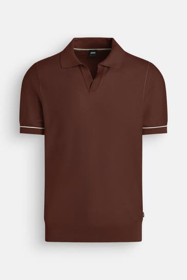 BOSS Polo-Shirt braun