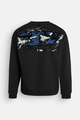 DIESEL Sweatshirt schwarz