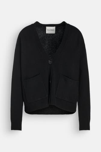 CLOSED Wolljacke schwarz