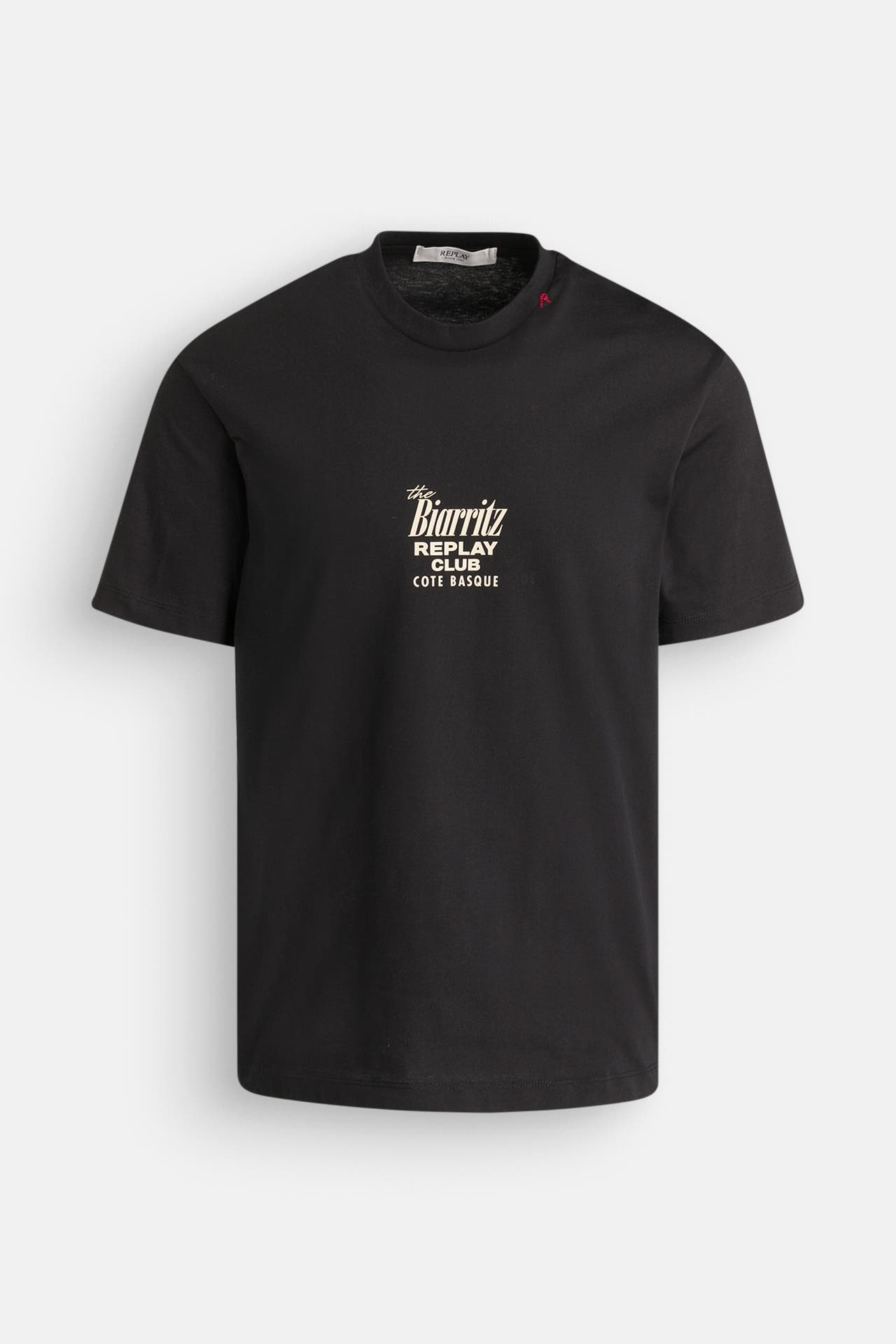 REPLAY T-Shirt '43aug' schwarz, Bild 1