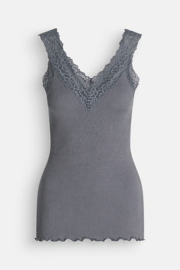 ROSEMUNDE Top 'Bernadine' graublau
