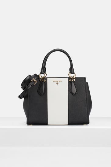 MICHAEL MICHAEL KORS Handtasche 'Satchel' schwarz