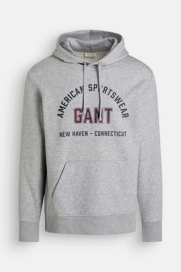 GANT Hoodie grau