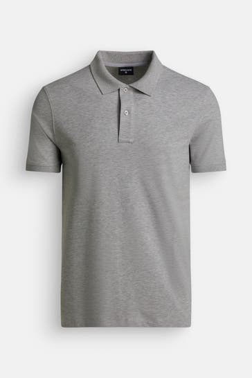 STRELLSON Polo-Shirt 'Petter' grau