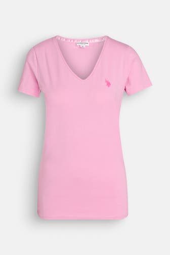 U.S. POLO ASSN. T-Shirt rosa