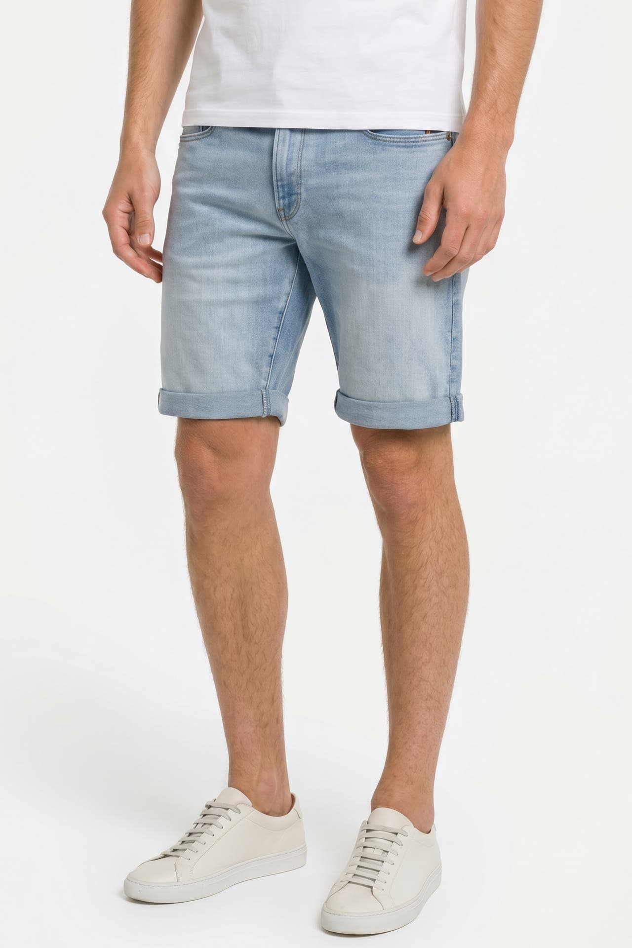 G-STAR Jeansshorts '3301' hellblau, Bild 1